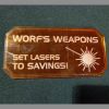 Sign H (Worf's Weapons)