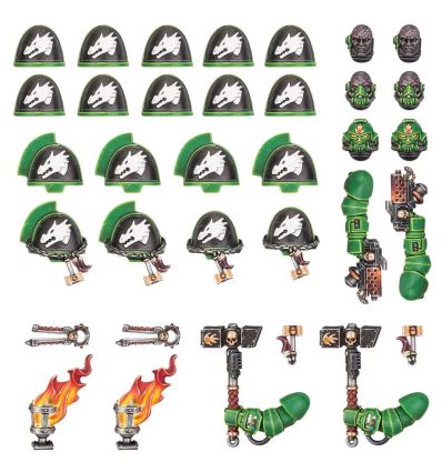 [Space Marines] Améliorations et décalcomanies Salamanders Primaris