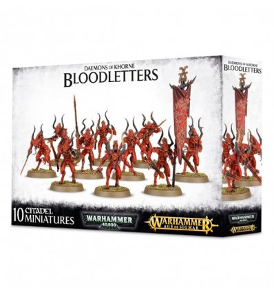 Warhammer AOS - Khorne - Bloodletters