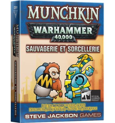 Munchkin Warhammer 40K - Sauvagerie et Sorc. (Ext)