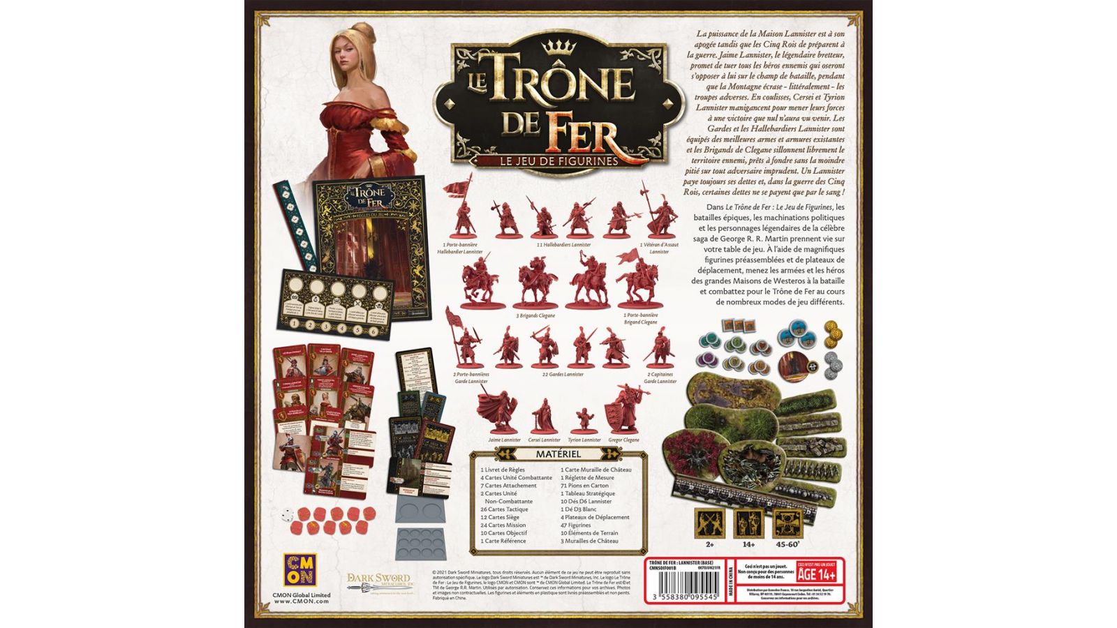 Acheter Le Trône de Fer: le Jeu de Figurines - Starter Stark