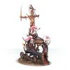 Warhammer AOS - Daughters of Khaine - Bloodwrack Shrine / Hag Queen On Cauldron /