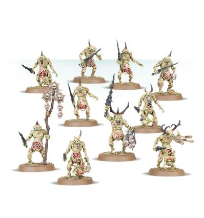 Warhammer AOS - Nurgle - Plaguebearers