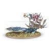 Warhammer AOS - Tzeentch - Fateskimmer, Herald of Tzeentch on Burning Chariot / Burning Chariot