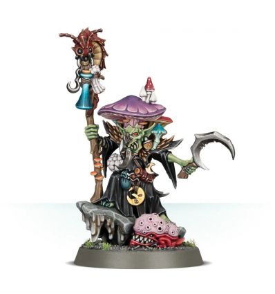 Warhammer AOS - Gloomspite Gitz - Fungoid Cave-Shaman Snazzgar Stinkmullett