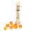 Set de dés : Lab Dice Neon Orange / White CHX30060