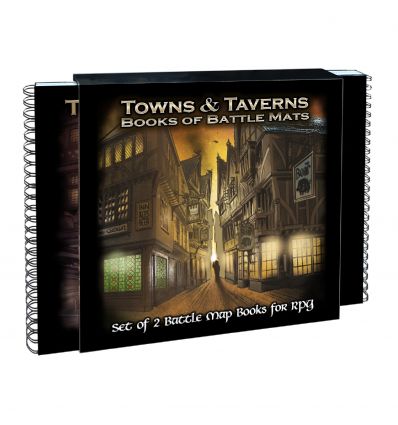 Book Of Battle Mats Towns and Taverns