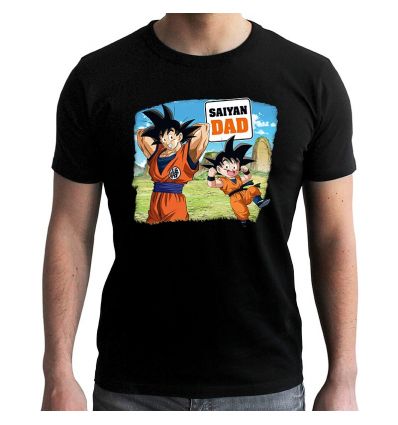 DRAGON BALL SUPER T-shirt Goku Sayan DAD L