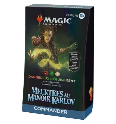 Magic The Gathering - Meutres au Manoir Karlov - Deck Commandeur Dangereux Déguisement