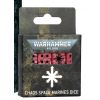 WARHAMMER 40000: CHAOS S/MARINES DICE - Série Limitée - Stock Garanti