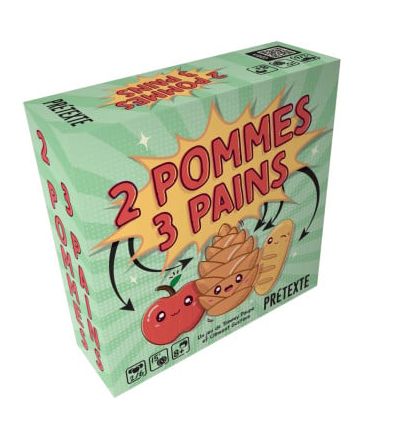 2 pomme 3 pain 