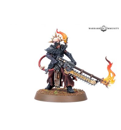 Adepta Sororitas - PRETRE DU MINISTORUM AVEC VINDICTOR