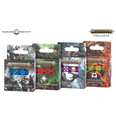 AOS: GRAND ALLIANCE DESTRUCTION DICE