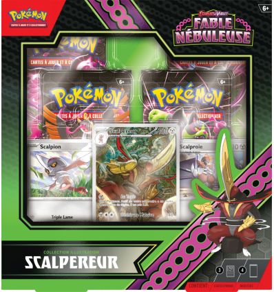 Pokemon - TCG- Fable Nébuleuse - Coffret Scalpereur