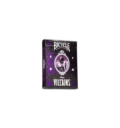 Cartes Bicycles - Villains Disney violet