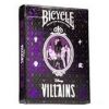 Cartes Bicycles - Villains Disney violet