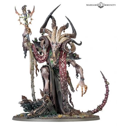 Warhammer AOS - Skaven - VIZZIK SKOUR PROPHETE DU RAT CORNU