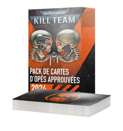 Kill Team - Pack De Cartes D'opés Approuvées 2024