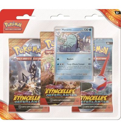 Pokémon EV08 : Etincelles Déferlantes Tri Pack