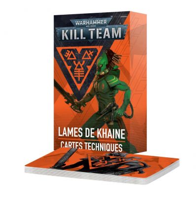 Kill Team - CARTES TECHNIQUES: LAMES DE KHAINE (FRA)