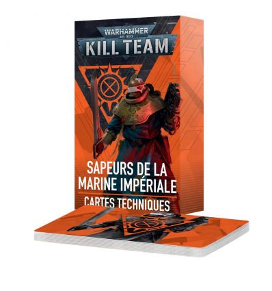 Kill Team - CARTES:SAPEURS DE LA MARINE IMPERIALE