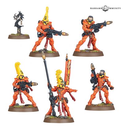 Aeldari V10 -  DRAGONS FLAMBOYANTS