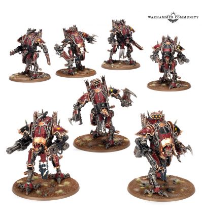 Chaos Knight V10 - LANCE DE MEUTE ECUMANTE