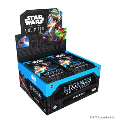 Star Wars Unlimited JCC - Saison 5 - Legendes de la Forces - Display