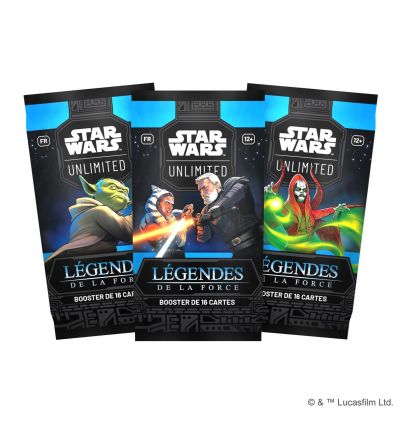 Star Wars Unlimited JCC - Saison 5 - Legendes de la Forces - Boosters