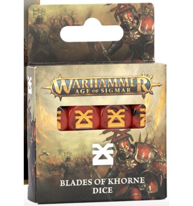 AGE OF SIGMAR: BLADES OF KHORNE DICE