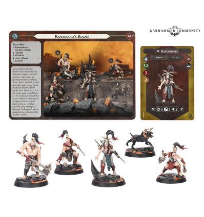 WH UNDERWORLDS: LES LAMES DE KAMANDORA