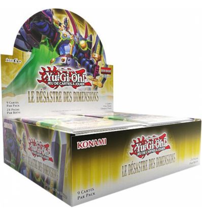 Yu Gi Oh ! TCG - Display - Le Desastre Des Dimenssions