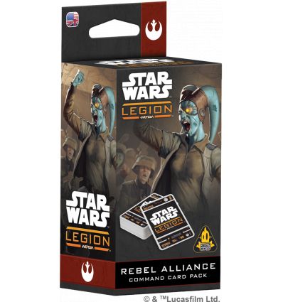 Star Wars Legion V2 - Cartes Commandement Alliance Rebelle