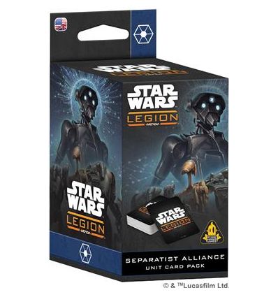 Star Wars Legion V2 - Cartes Alliance Séparatiste