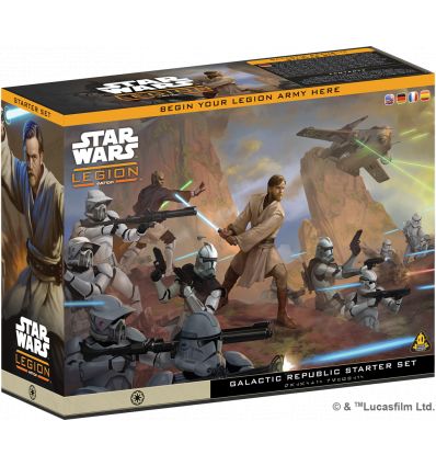 Star Wars Legion V2 - Starter Set République Galactique 