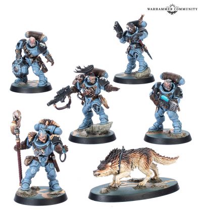 KILL TEAM - SCOUTS SPACE WOLVES