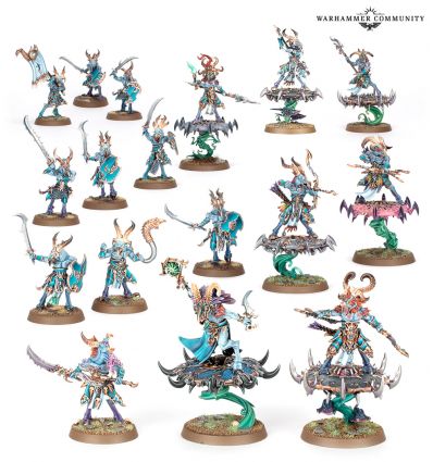 Tzeentch  V4 - SPEARHEAD:TROUPEAU DE GUERRE DE TZAANGOR