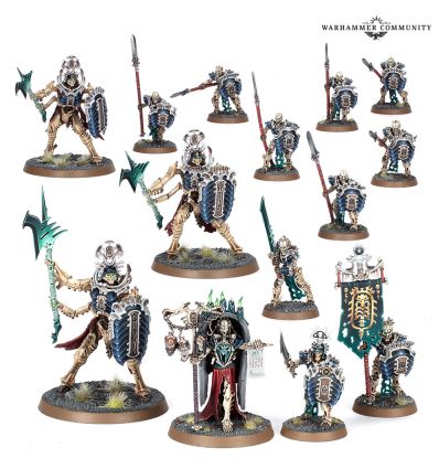 Ossiarch Bonereapers V4 -  HERAUTS DE LA DIME D'OS - Série Limitée