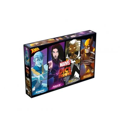 Dice Throne Marvel. - Iceberg, Psylocke, Tornarde, Wolverine