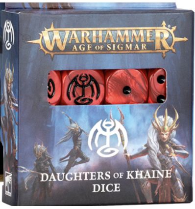 AGE OF SIGMAR: DAUGHTERS OF KHAINE DICE