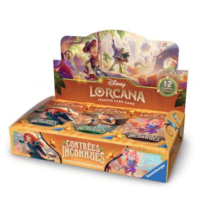 Lorcana TCG Contrées Inconues Display