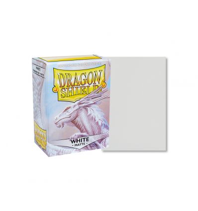 Dragon Shield- White matte (63x88mm)