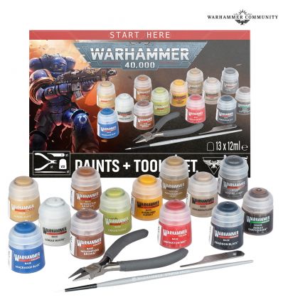 Warhammer 40000 V11 -  40K PAINTS+TOOLS 