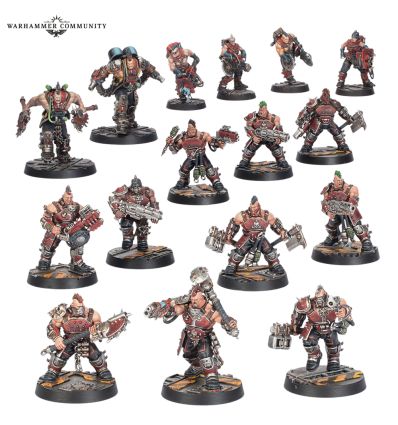 Necromunda V2 -  GOLIATH UNDERHIVE CREW