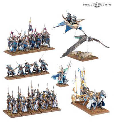 The Old World V2 - HIGH ELF REALMS: BATTLE MARCH ARMY