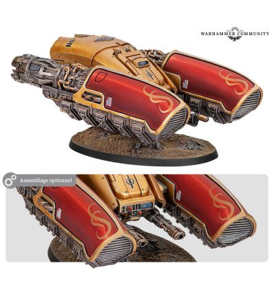 Adeptus Custodes V11 - SPEEDER D'ATTAQUE PALLAS
