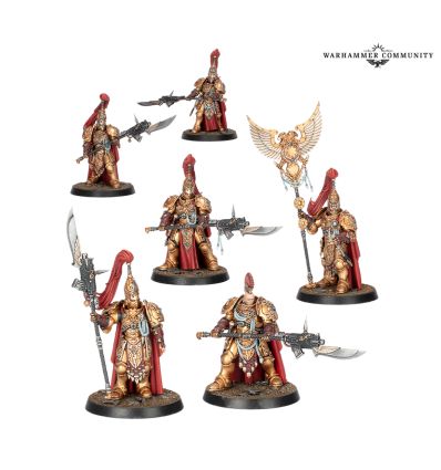 Adeptus Custodes V11 - SODALITE DE GARDES CUSTODIENS