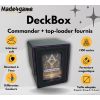 Made4Game - Deckbox Commander L 100 Noir/Violet