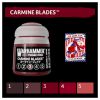 Warhammer Tone Pro -  CARMINE BLADES 4 12ML ROW