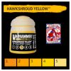 Warhammer Tone Pro -  HAWKSHROUD YELLOW 4 12ML ROW